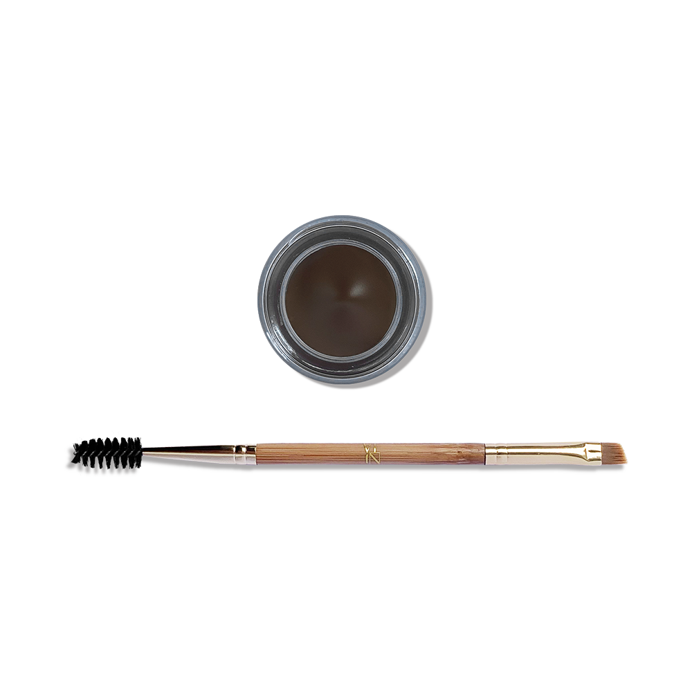 Pasaraya Brow Jam in Koko + Pasaraya Eyebrow Brush