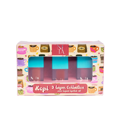 Kopi 3 Layer Collection Mini Liquid Lipstick Set