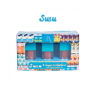 Susu 3 Layer Collection Mini Liquid Lipstick Set