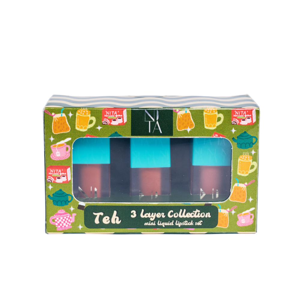 Teh 3 Layer Collection Mini Liquid Lipstick Set