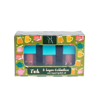 Teh 3 Layer Collection Mini Liquid Lipstick Set