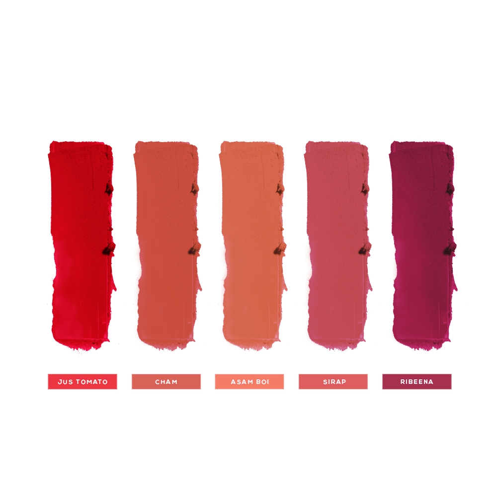 Ikat Tepi Mini Bullet Matte Lipsticks - Balik Kampung