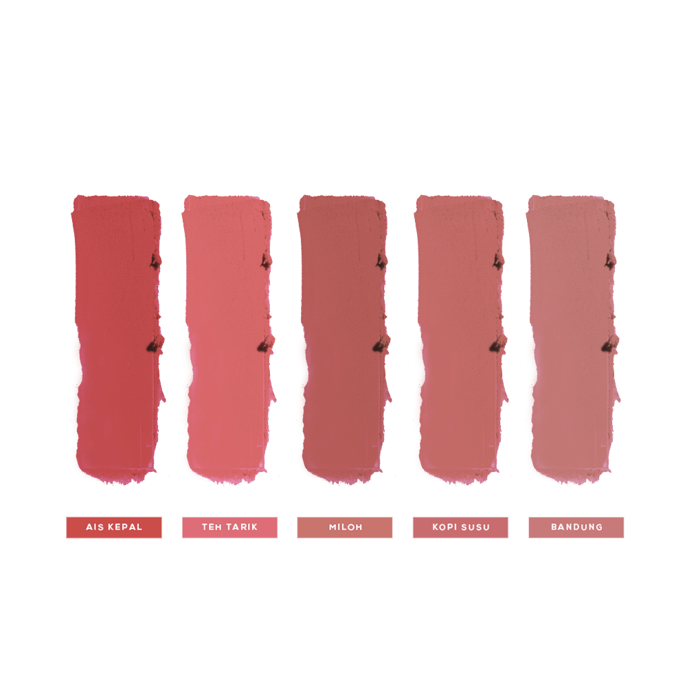 Tapau Mini Bullet Matte Lipsticks - Balik Kampung