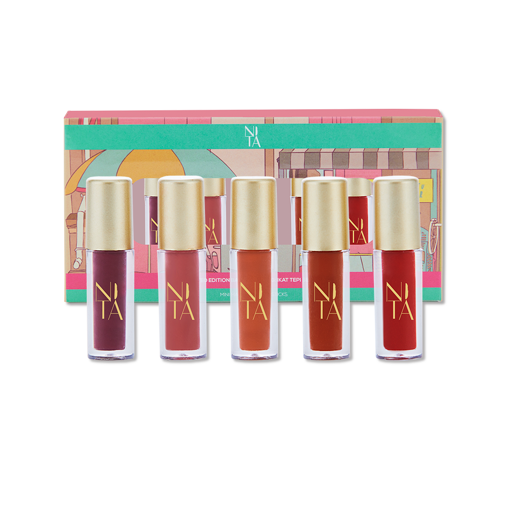 Ikat Tepi Mini Liquid Matte Lipsticks - Balik Kampung